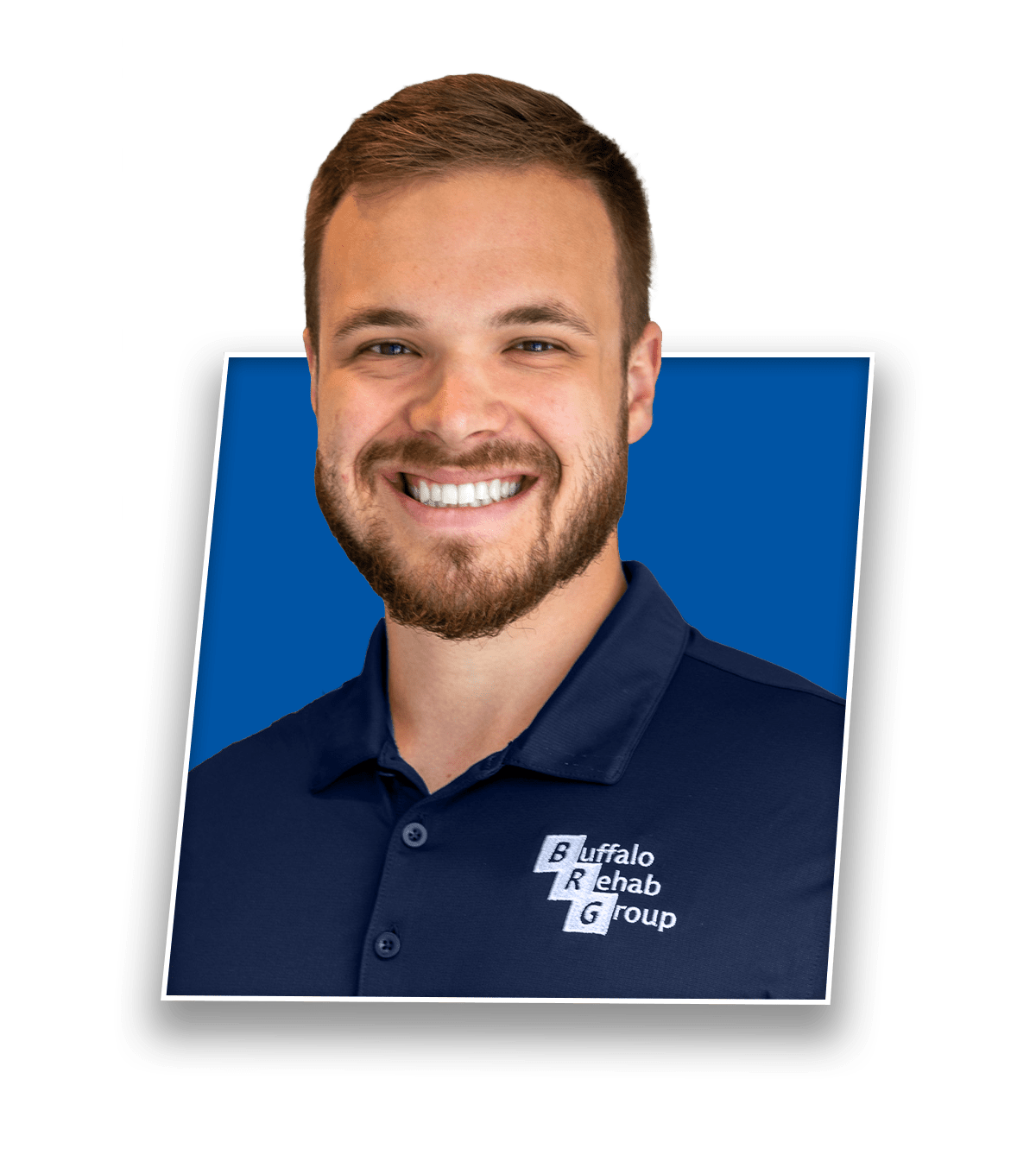 Professional headshot of David Hoyden, PT DPT, used for their staff bio page on the website.