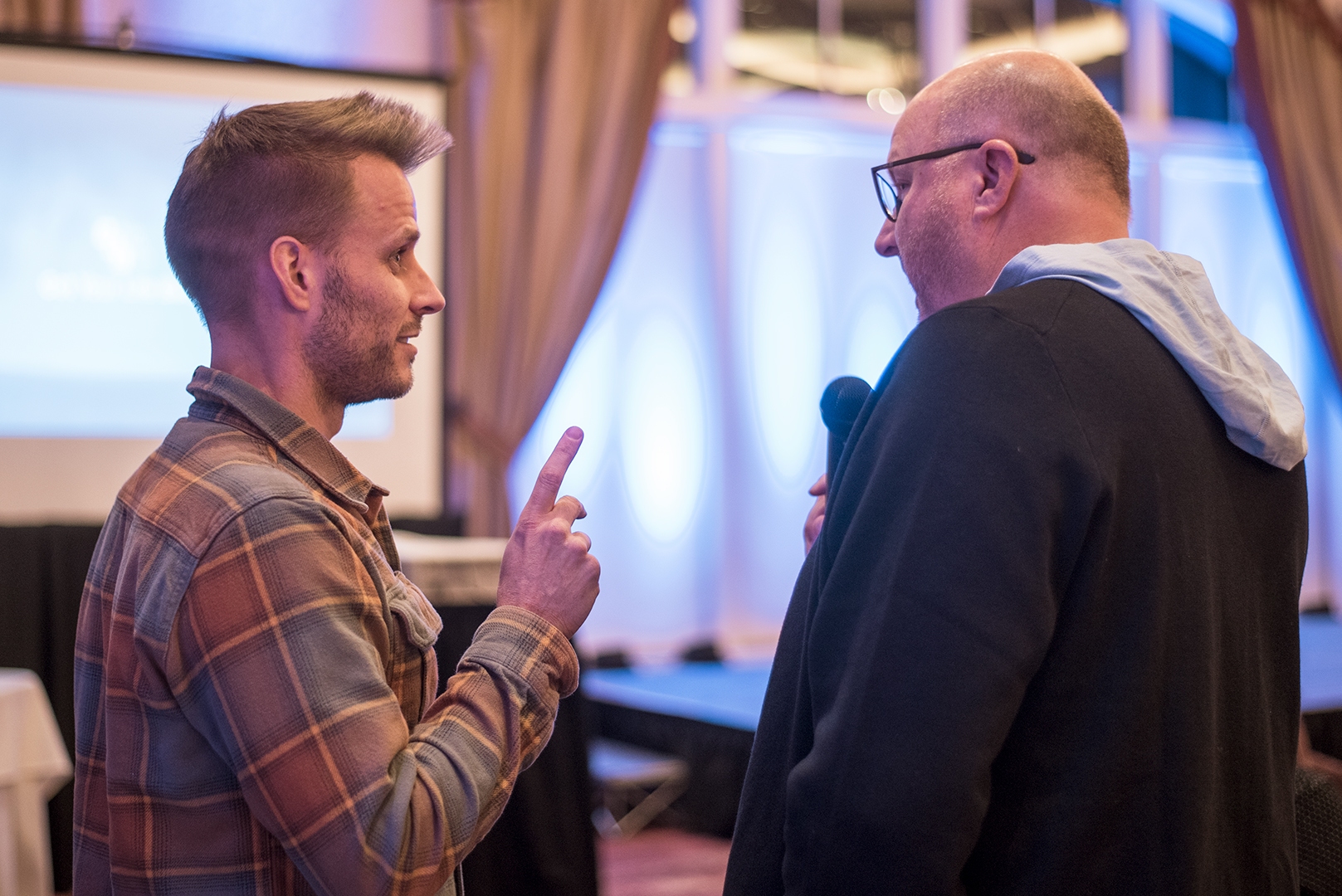 Image of Steve Gonser, PT DPT, CMO with Jeff Woodrich, PT, CEO at the 2025 BRG Annual Meeting